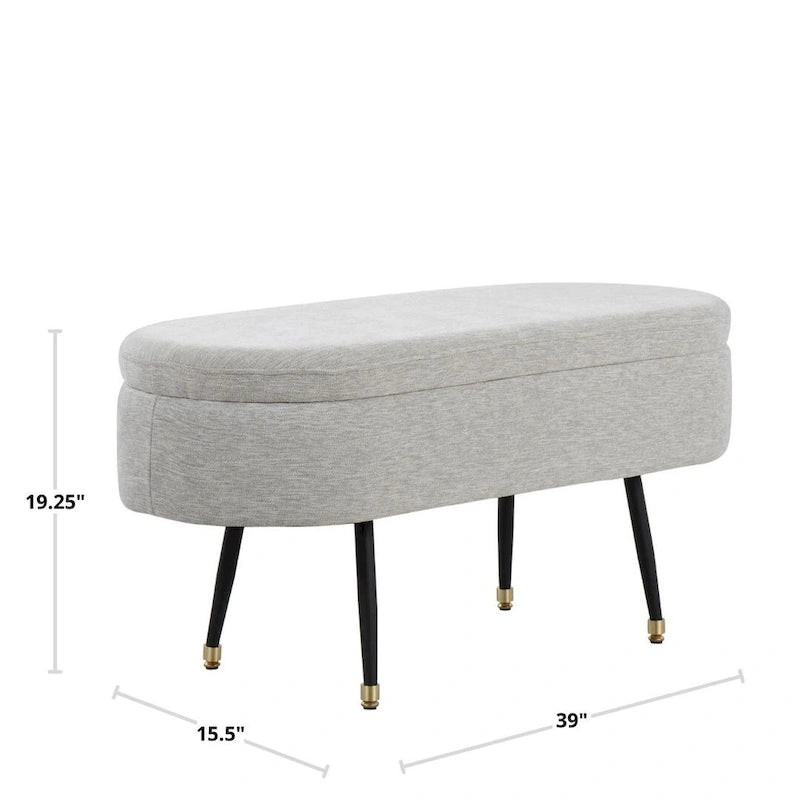 Banc de rangement Carson Carrington Anton