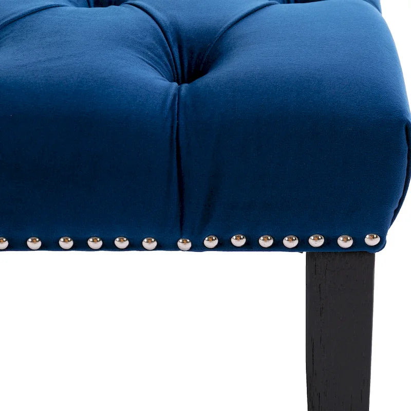 Banc ottoman capitonné rembourré banc d'appoint
