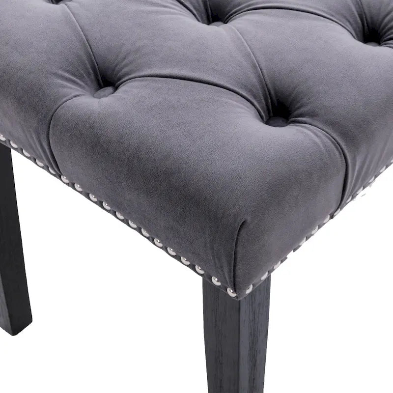Banc ottoman capitonné rembourré banc d'appoint