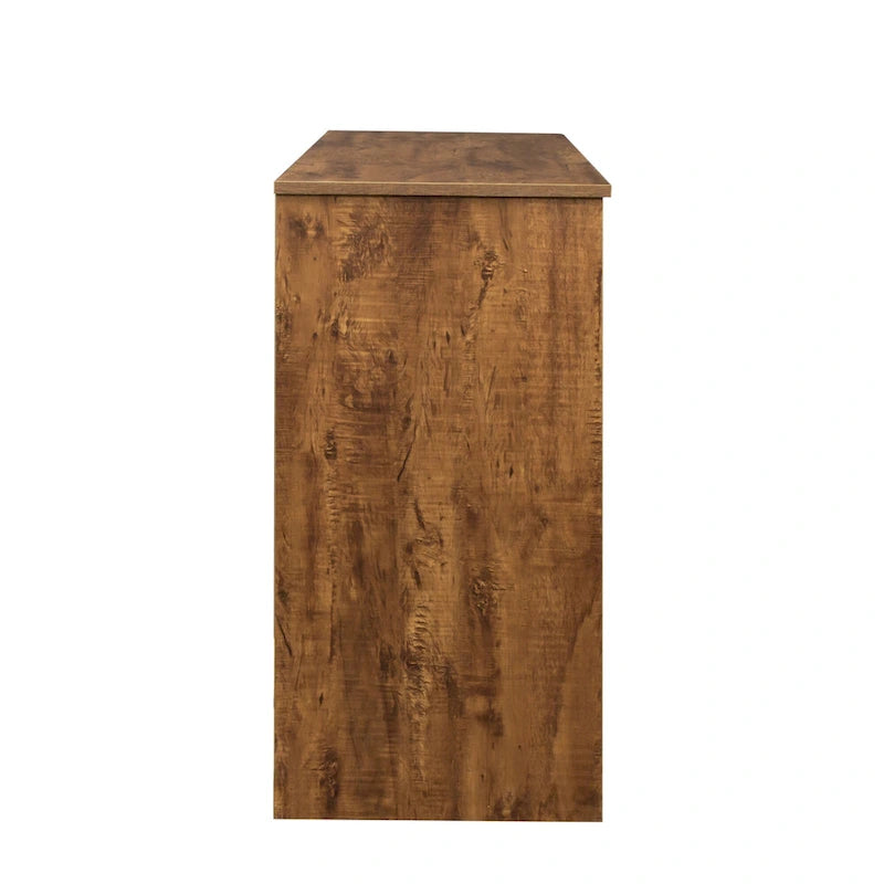 Buffet moderne en bois de 43,3 pouces avec 2 portes