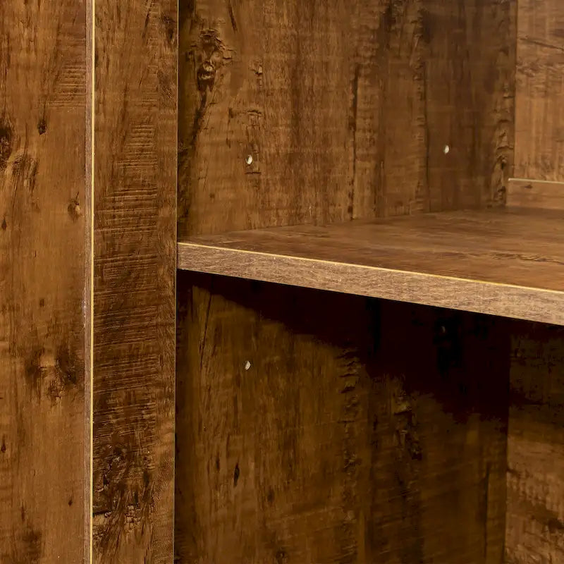 Buffet moderne en bois de 43,3 pouces avec 2 portes