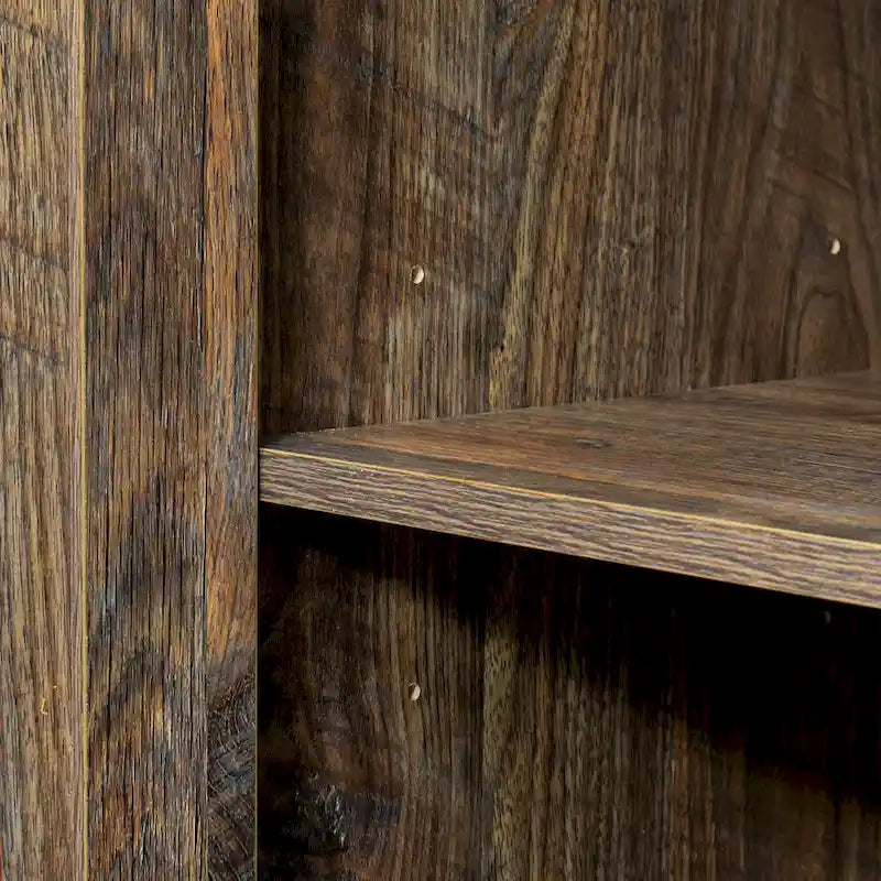 Buffet moderne en bois de 43,3 pouces avec 2 portes