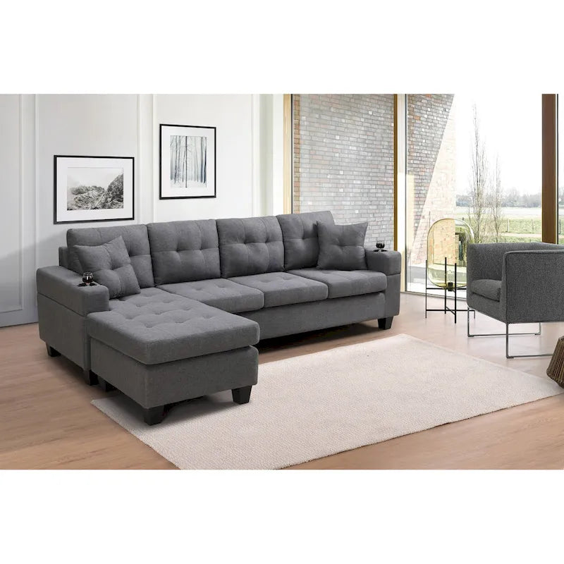 Canapé confortable et relaxant, gauche et droite interchangeables