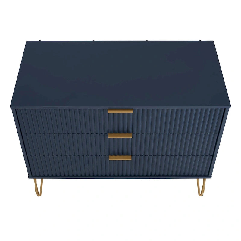  Dumbo Modern 3 Drawer Bedroom Dresser