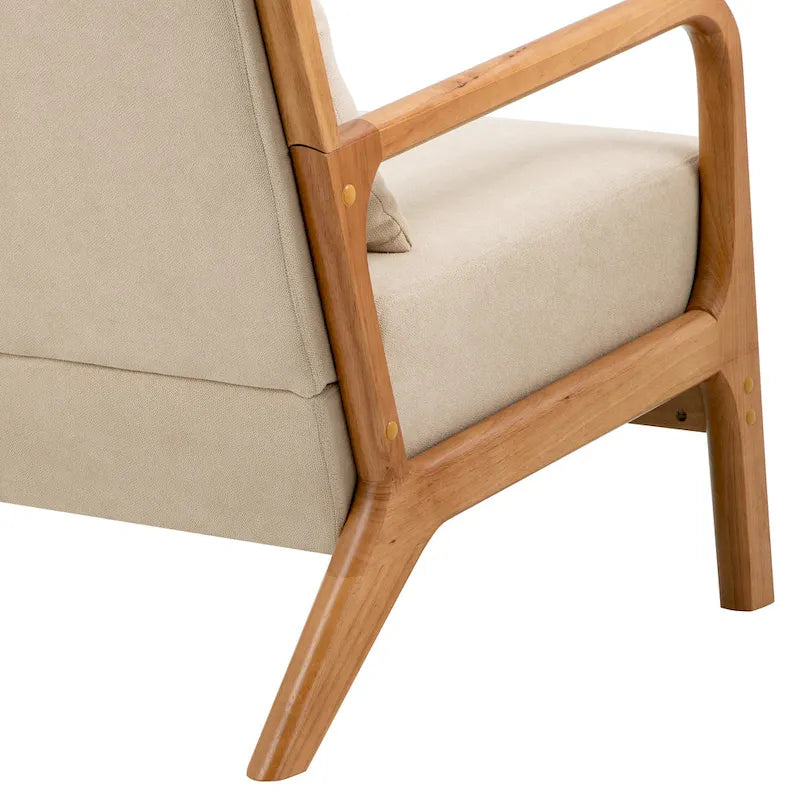 Fauteuils d'appoint rembourrés avec oreillers