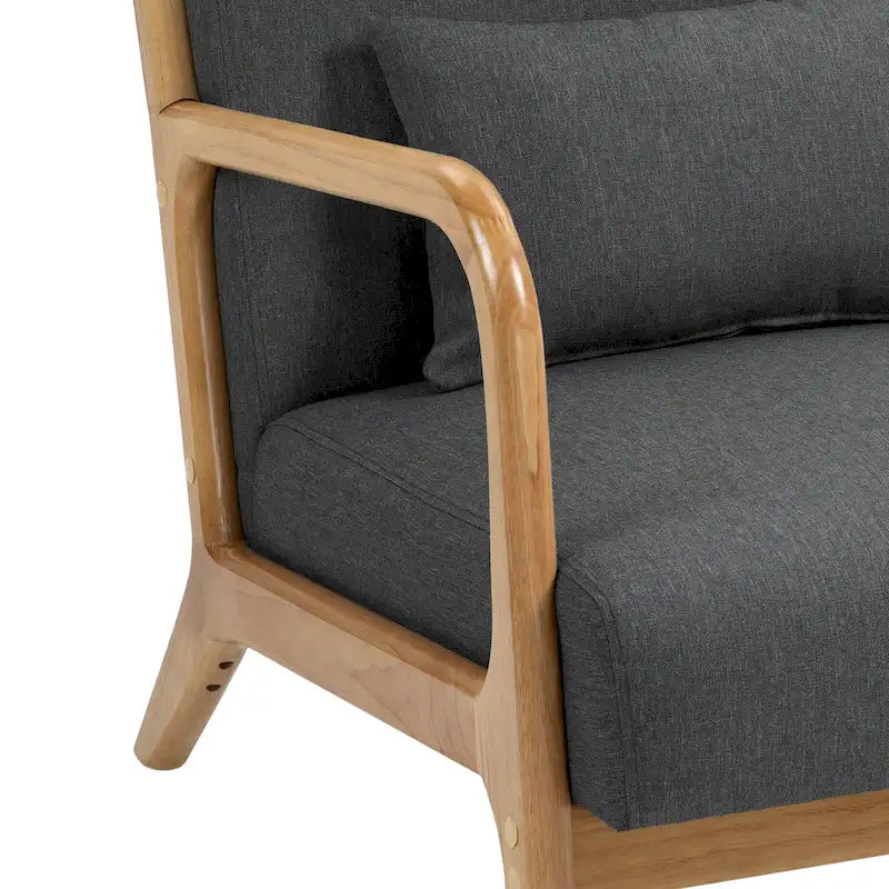 Fauteuils d'appoint rembourrés avec oreillers
