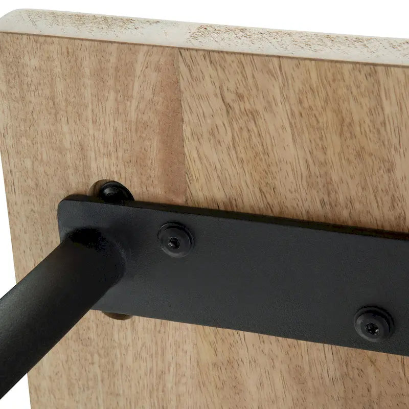 WYNDENHALL Sera Banc d'entrée industriel en manguier massif naturel de 140 cm de large - 140,0 x 38,1 x 51,1 cm