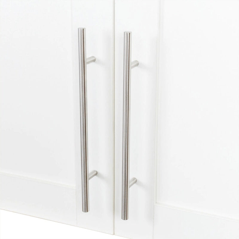 Armoire de rangement empilable, blanc
