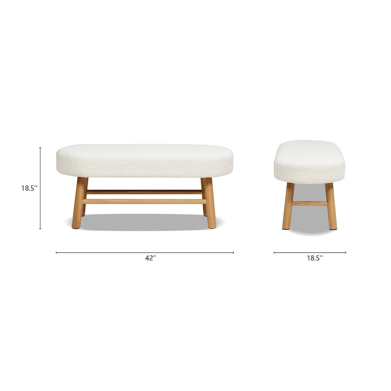 Banc d'entrée d'appoint Fuji Jennifer Taylor Home