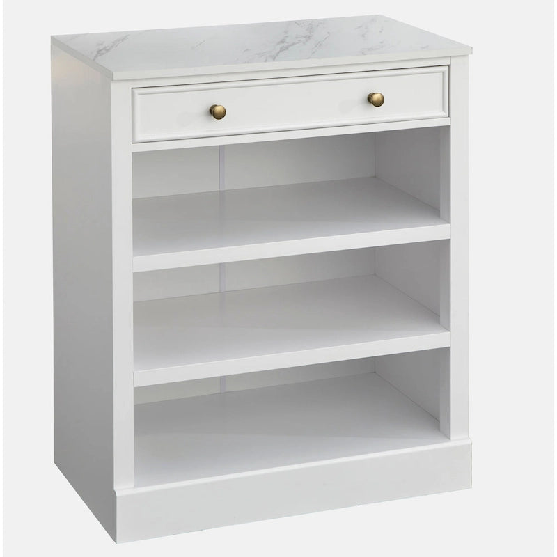 Lifestorey Monza Armoire 1 tiroir avec étagères