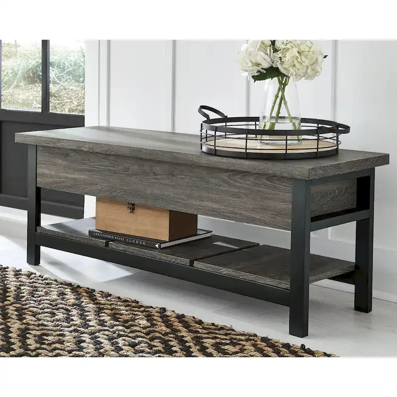 Signature Design by Ashley Rhyson Storage Bench - 48W x 16D x 18H