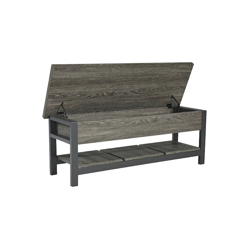 Banc de rangement Signature Design by Ashley Rhyson – 48 l. x 16 P. x 18 H.