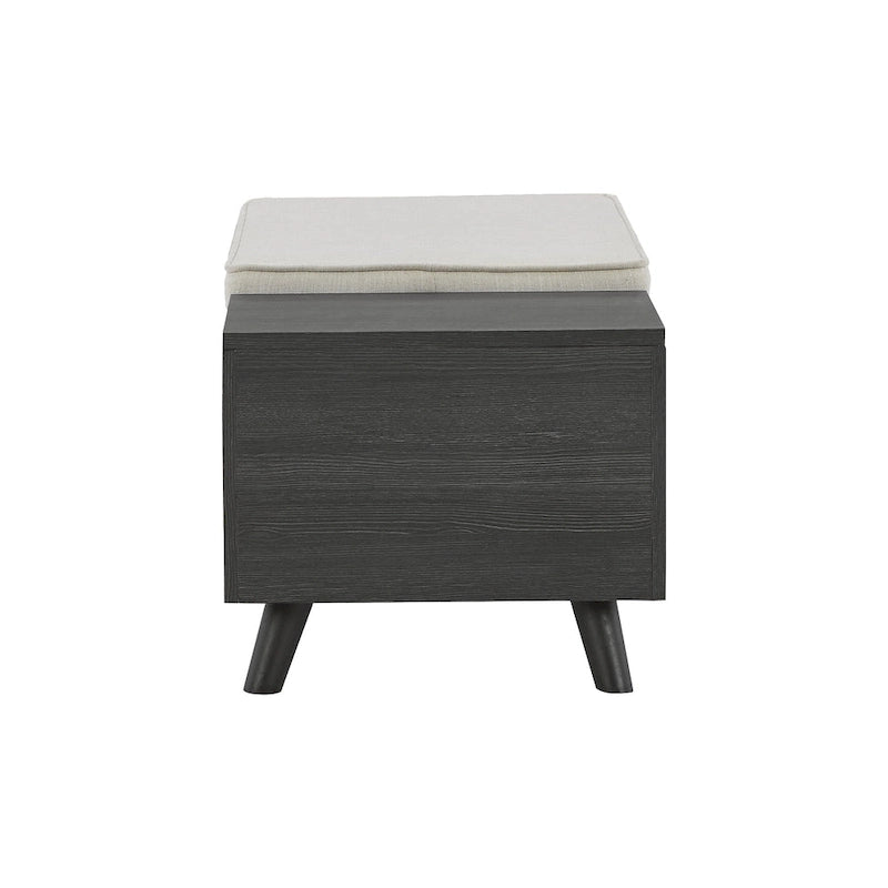 Banc de rangement gris Yarlow d'Ashley Furniture - 39 larg. x 19 prof. x 17 haut.