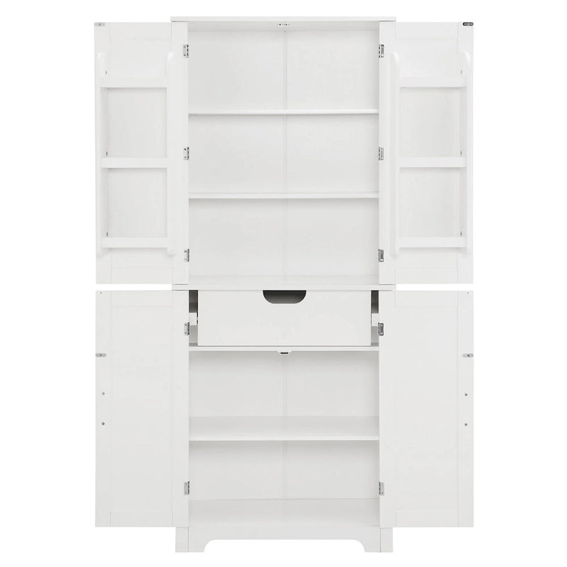 Meubles de salle de bain, armoires de rangement, placards, armoires de rangement avec portes, vitrines avec étagères ouvertes, armoires basses
