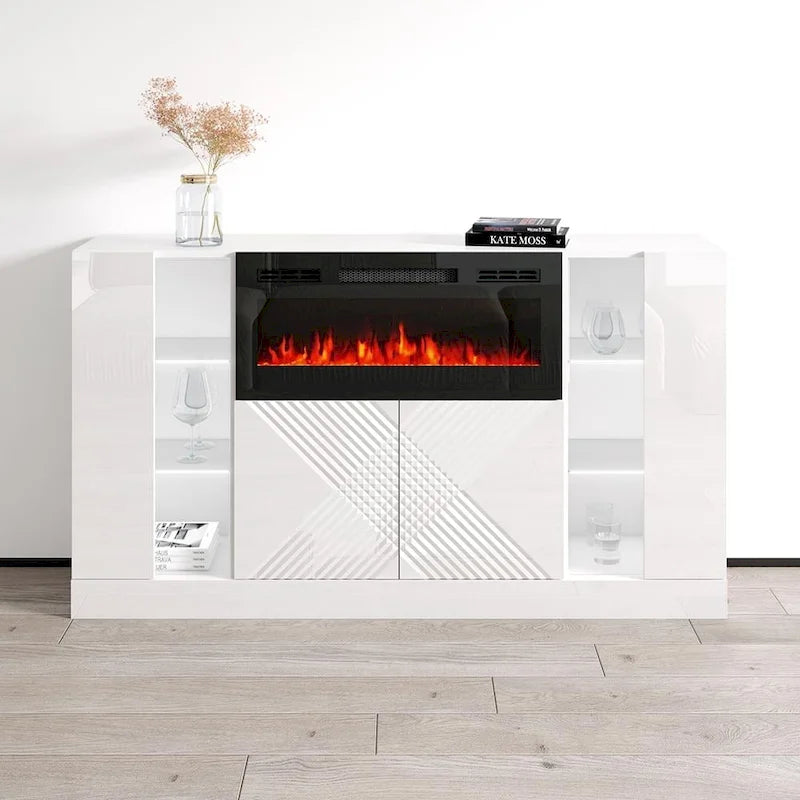 Bahut de cheminée Diuna BL-EF