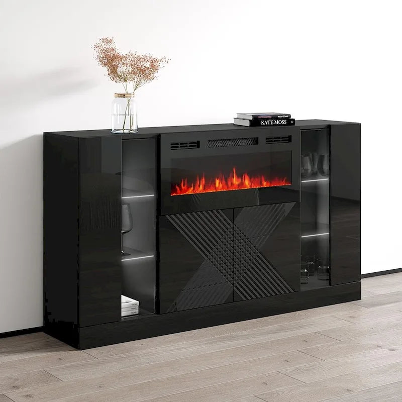 Bahut de cheminée Diuna BL-EF