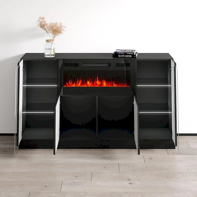 Bahut de cheminée Diuna BL-EF