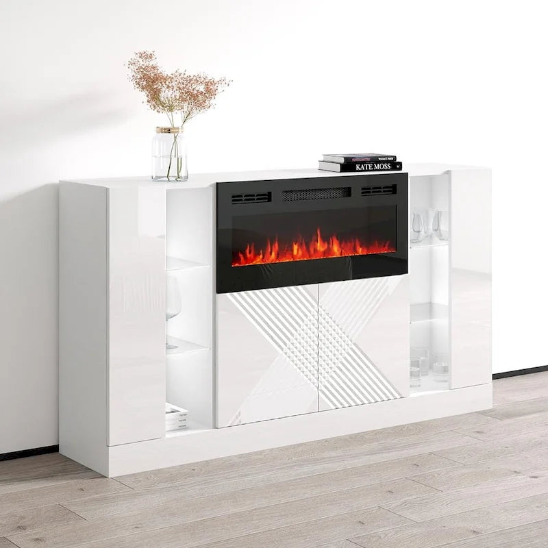 Bahut de cheminée Diuna BL-EF