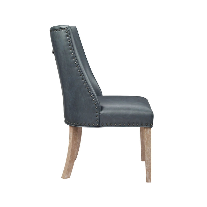 Chaises de salle à manger en similicuir