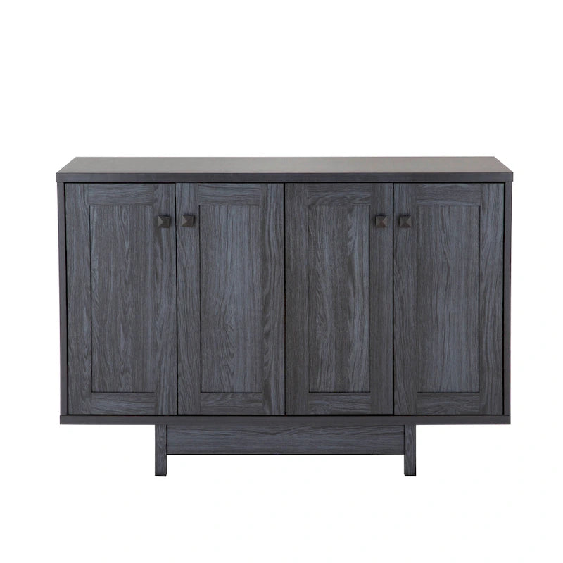 Buffet Q-Max 47W avec deux portes, meuble de rangement pour salle à manger