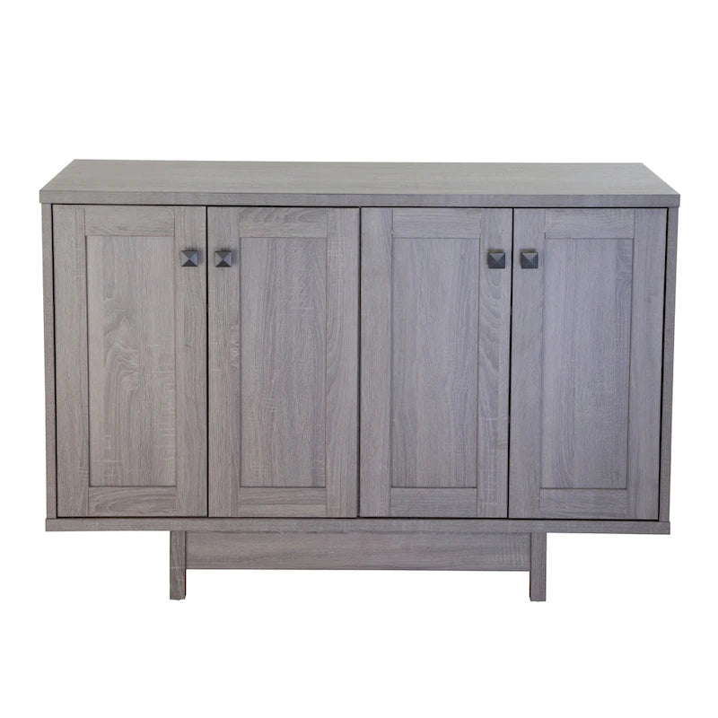 Buffet Q-Max 47W avec deux portes, meuble de rangement pour salle à manger
