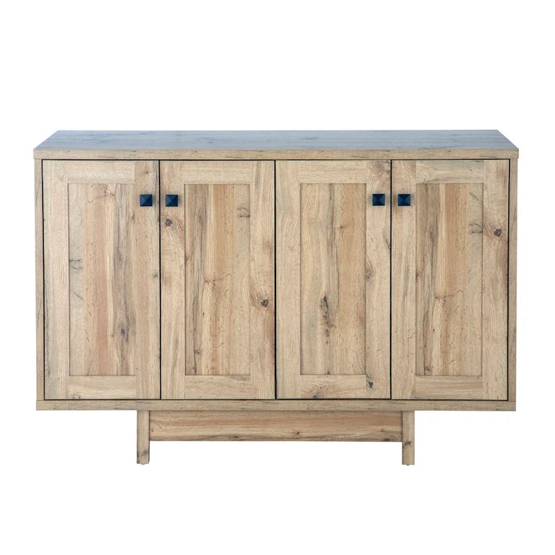 Buffet Q-Max 47W avec deux portes, meuble de rangement pour salle à manger