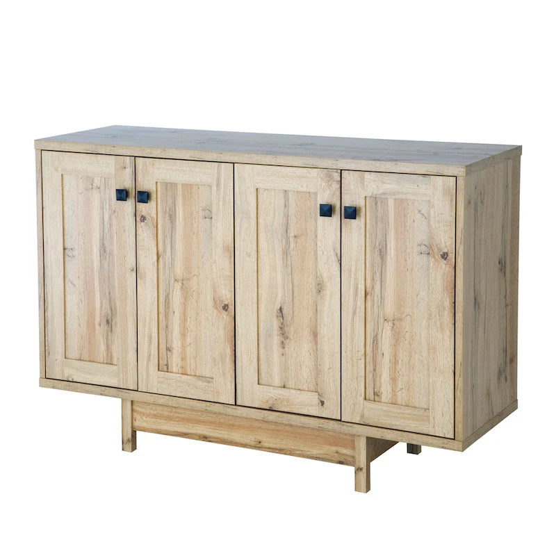 Buffet Q-Max 47W avec deux portes, meuble de rangement pour salle à manger