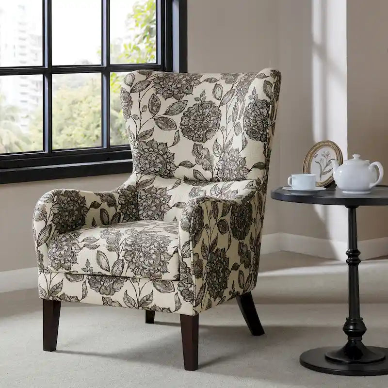  Leda Swoop Wing Chair