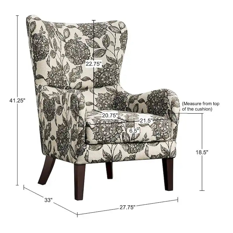 Fauteuil Leda Swoop Wing