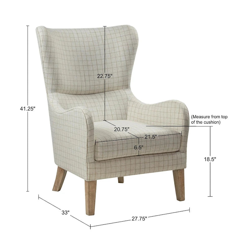 Fauteuil Leda Swoop Wing