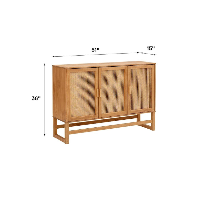Ren Home Talo Buffet avec 2 portes