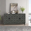 Meubles de rangement 4 portes en bois pour salon, salle à manger et chambre à coucher