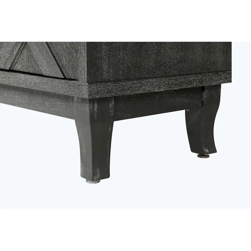 Meubles de rangement 4 portes en bois pour salon, salle à manger et chambre à coucher