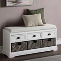 banc de rangement en bois collection Homes