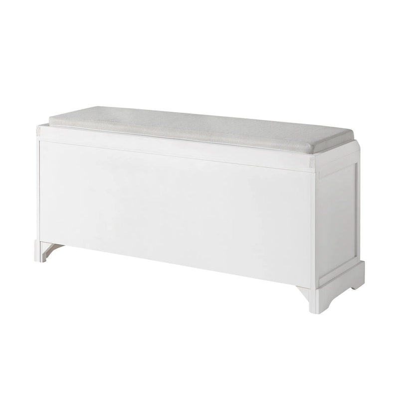 banc de rangement en bois collection Homes