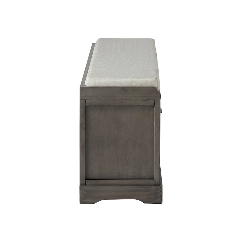 banc de rangement en bois collection Homes