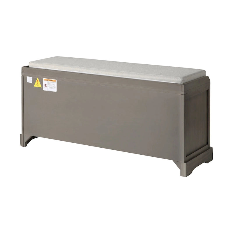 banc de rangement en bois collection Homes