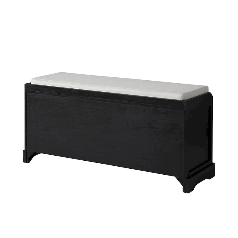 banc de rangement en bois collection Homes