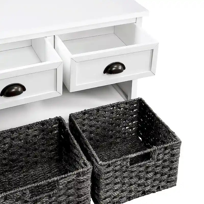 banc de rangement en bois collection Homes