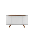 Manhattan Comfort Tudor Commode avec 4 étagères de 135 cm