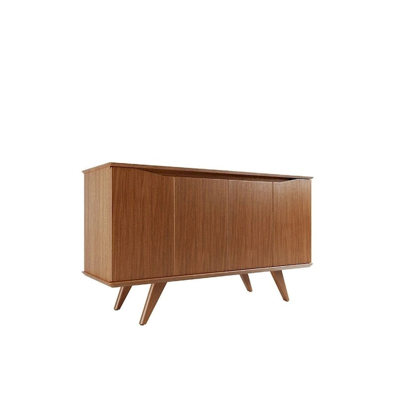 Manhattan Comfort Tudor Commode avec 4 étagères de 135 cm