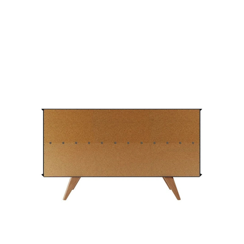 Manhattan Comfort Tudor Commode avec 4 étagères de 135 cm