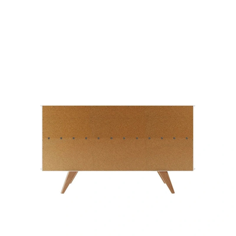 Manhattan Comfort Tudor Commode avec 4 étagères de 135 cm