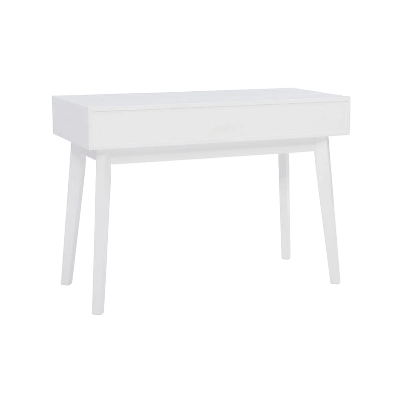 Bureau d'ordinateur en bois à 2 tiroirs