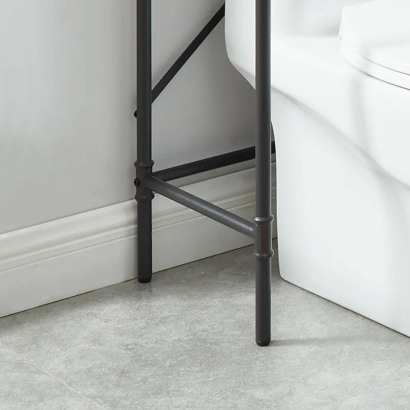 Étagère de rangement traditionnelle Kilrea pour toilettes, par Furniture of America