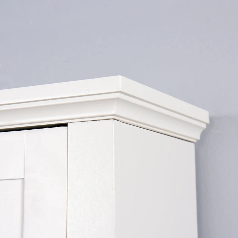 Meuble de Rangement en Bois pour Salle de Bain Au-Dessus des Toilettes