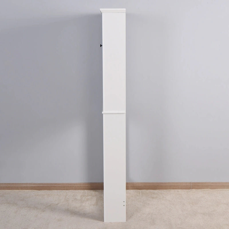Meuble de Rangement en Bois pour Salle de Bain Au-Dessus des Toilettes