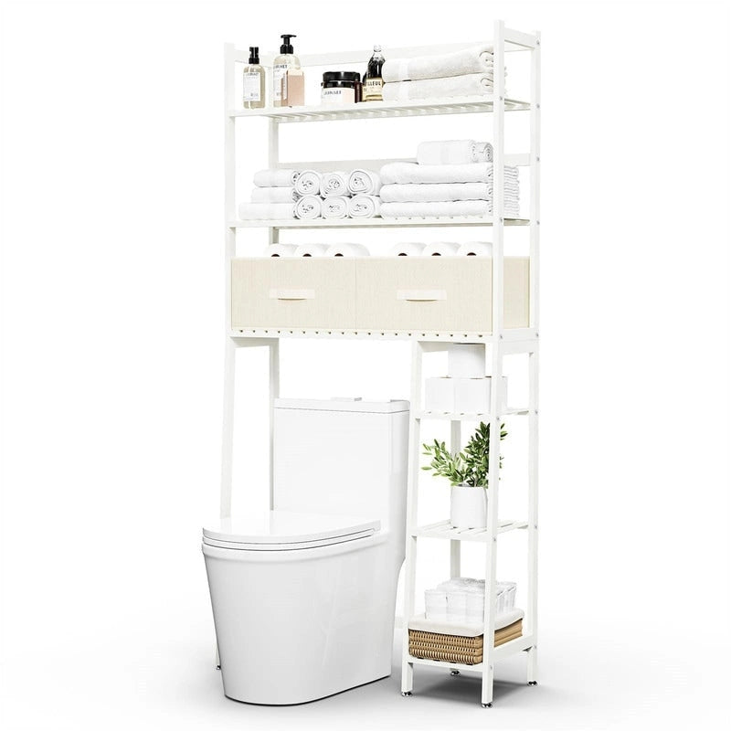 Meuble de rangement pour toilettes - 11,81P x 32,68L x 67,72H