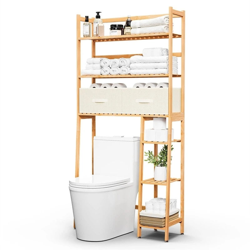 Meuble de rangement pour toilettes - 11,81P x 32,68L x 67,72H