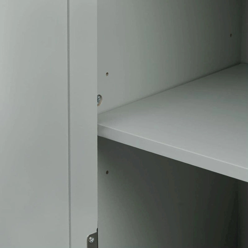 Meuble de rangement haut avec trois tiroirs pour salle de bain